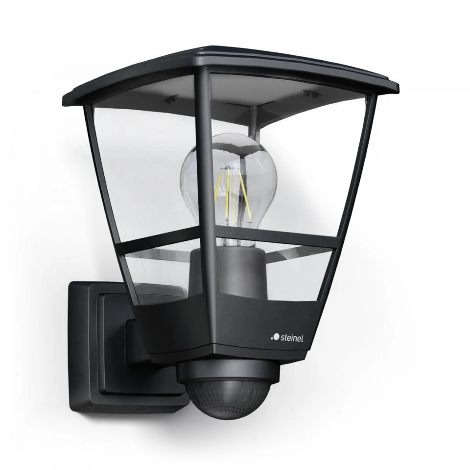 Steinel Buitenlamp L 10 S zwart - met sensor