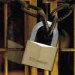 MasterLock Hangslot 40mm goud - 6-kant beugel 23mm