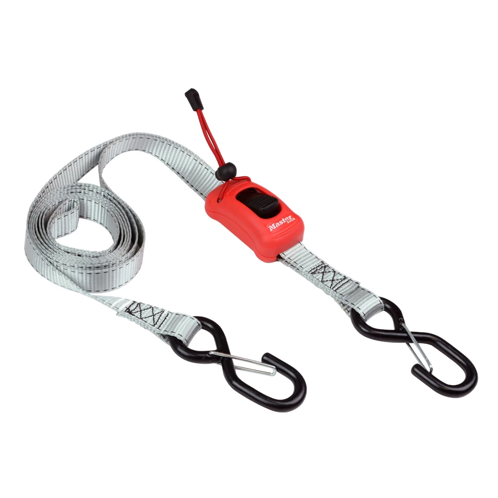 MasterLock Spanband Strap Trap grijs 2,5 m x 25 mm