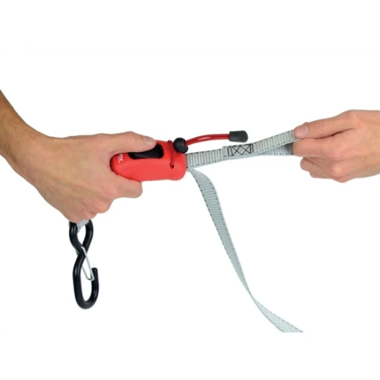 MasterLock Spanband Strap Trap grijs 2,5 m x 25 mm