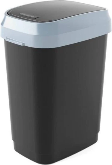Kis Dual Swing Prullenbak - 25L - zwart