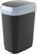 Kis Dual Swing Prullenbak - 25L - zwart