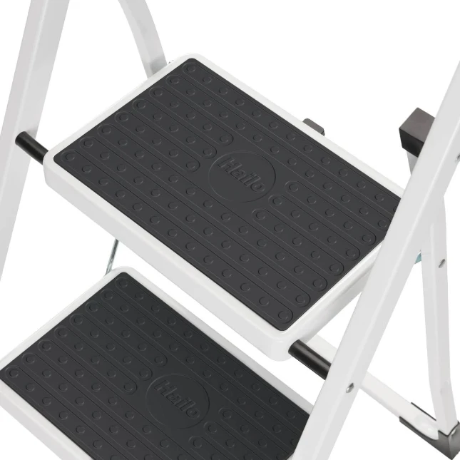 Hailo Huishoudtrap K45 wit - 2 treden