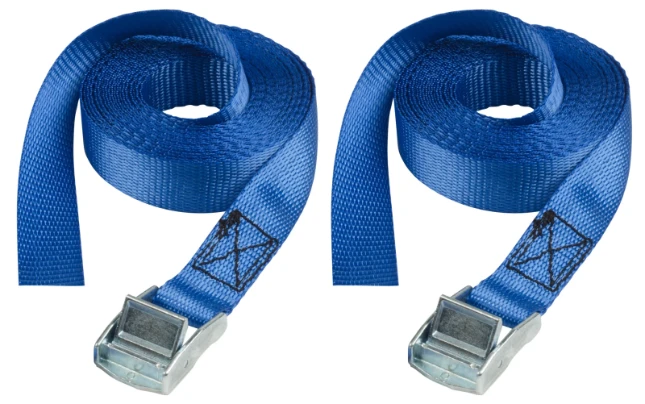 MasterLock Spanriem blauw 2,5m x 25 mm (set van 2)