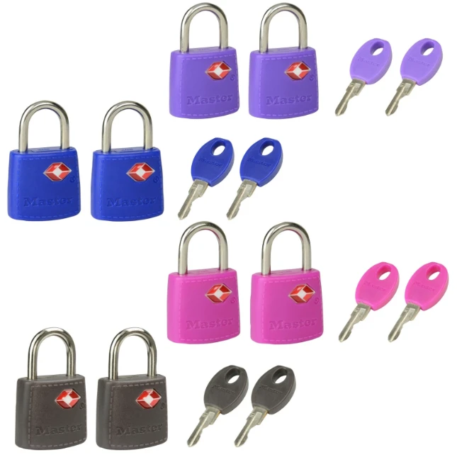 MasterLock Hangsloten 30mm diverse kleuren (2 stuks)