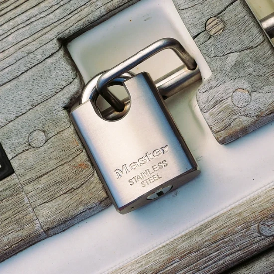 MasterLock Hangslot 50mm met verzonken beugel zilver