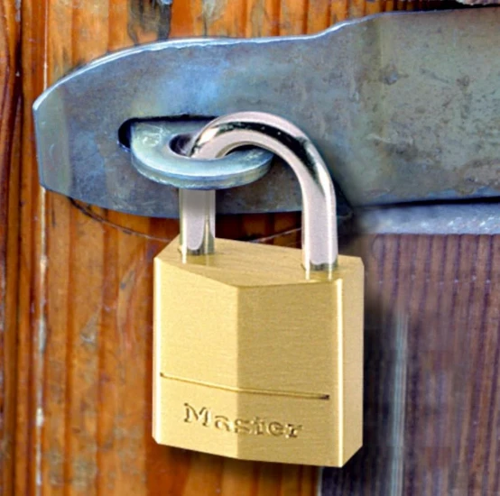 MasterLock Hangslot 20mm massief koper - beugellengte 11mm