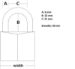 MasterLock Overval 703EURD met hangslot 140EURD