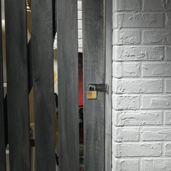 MasterLock Hangslot 70mm goud - massief koper