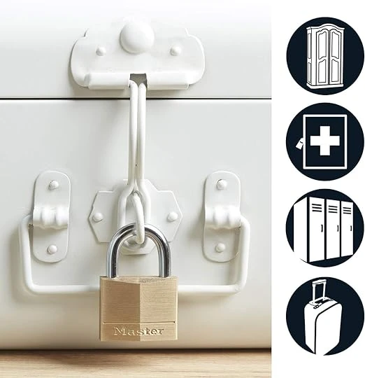 MasterLock Hangslot 40mm goud - beugellengte 38mm