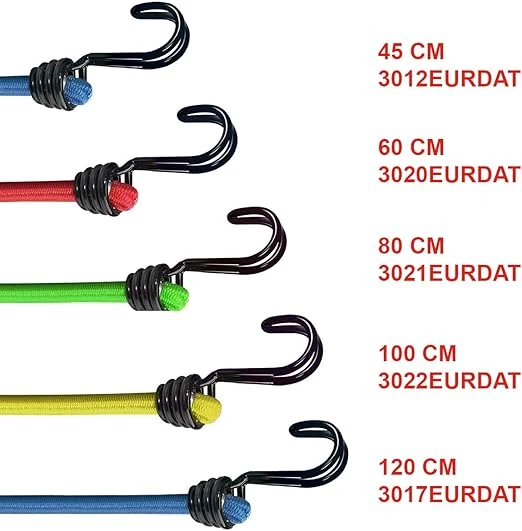 MasterLock Snelbinders Twin Wire blauw 1,20m x 8 mm (set van 2)