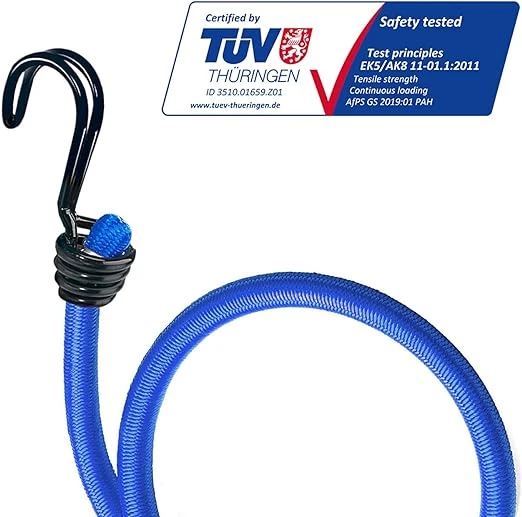 MasterLock Snelbinders Twin Wire blauw 1,20m x 8 mm (set van 2)