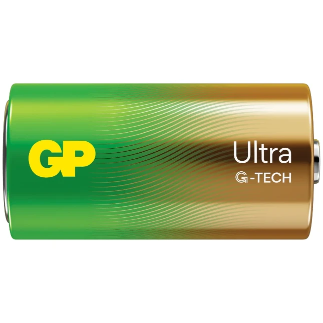 GP Alkaline C batterij Ultra G-TECH 1,5V (2 stuks)