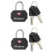 MasterLock Bagegehangslot 32mm zwart (2 stuks)