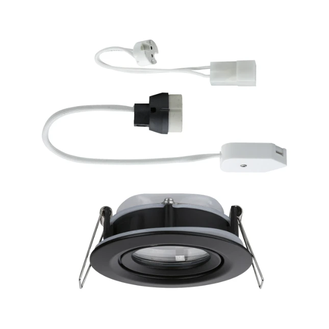 Paulmann LED-inbouwspot Nova Plus 35W zwart O93mm 1-spot