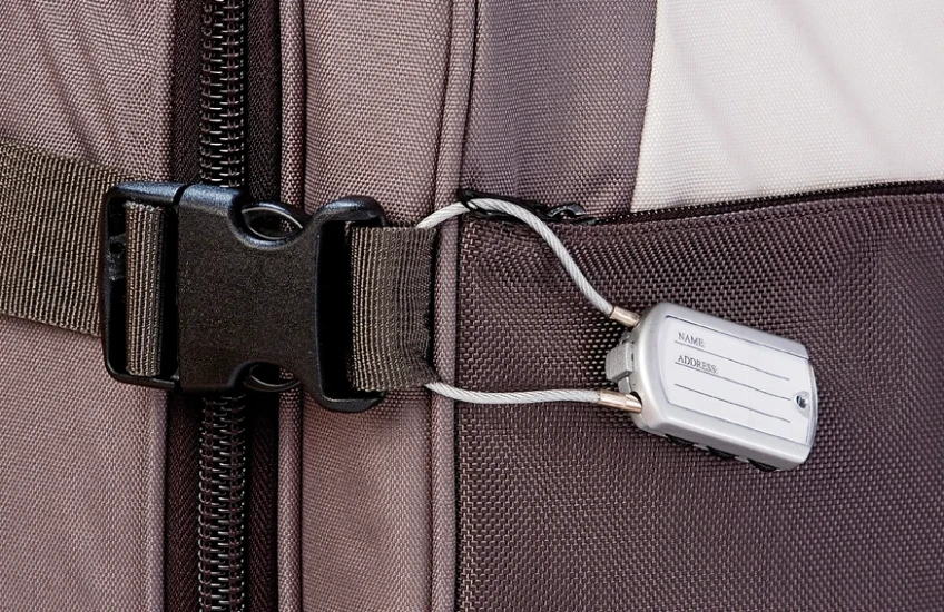 MasterLock Hangslot met adreslabel en stalen kabel 15cm