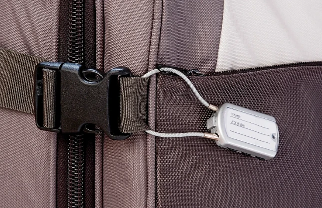 MasterLock Hangslot met adreslabel en stalen kabel 15cm