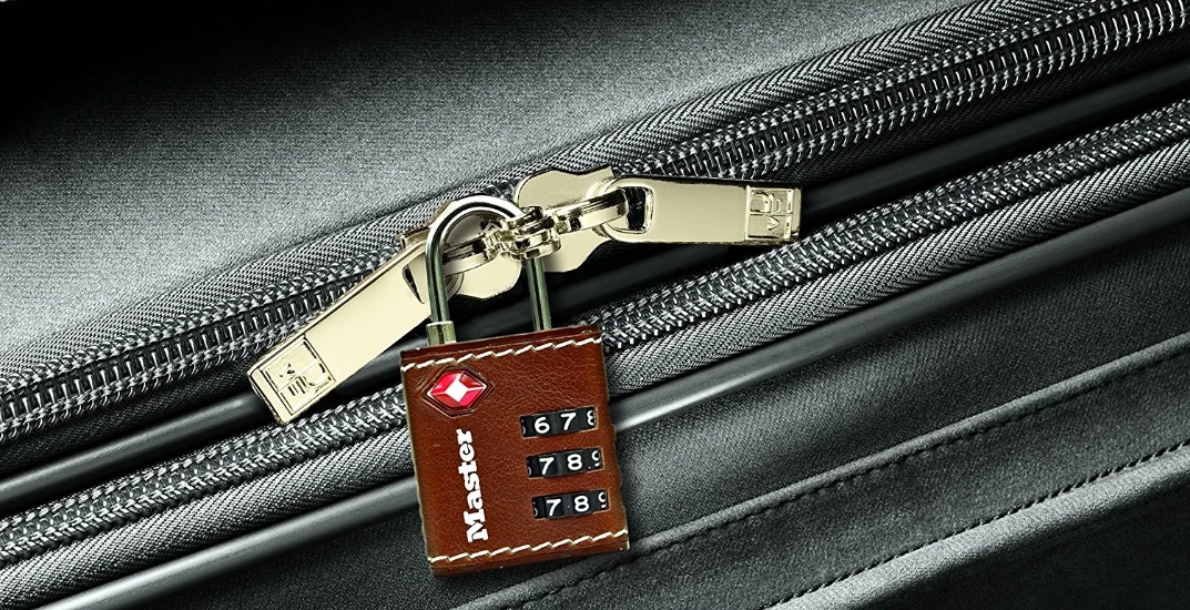 MasterLock Cijferslot 30mm - bruin imitatieleer