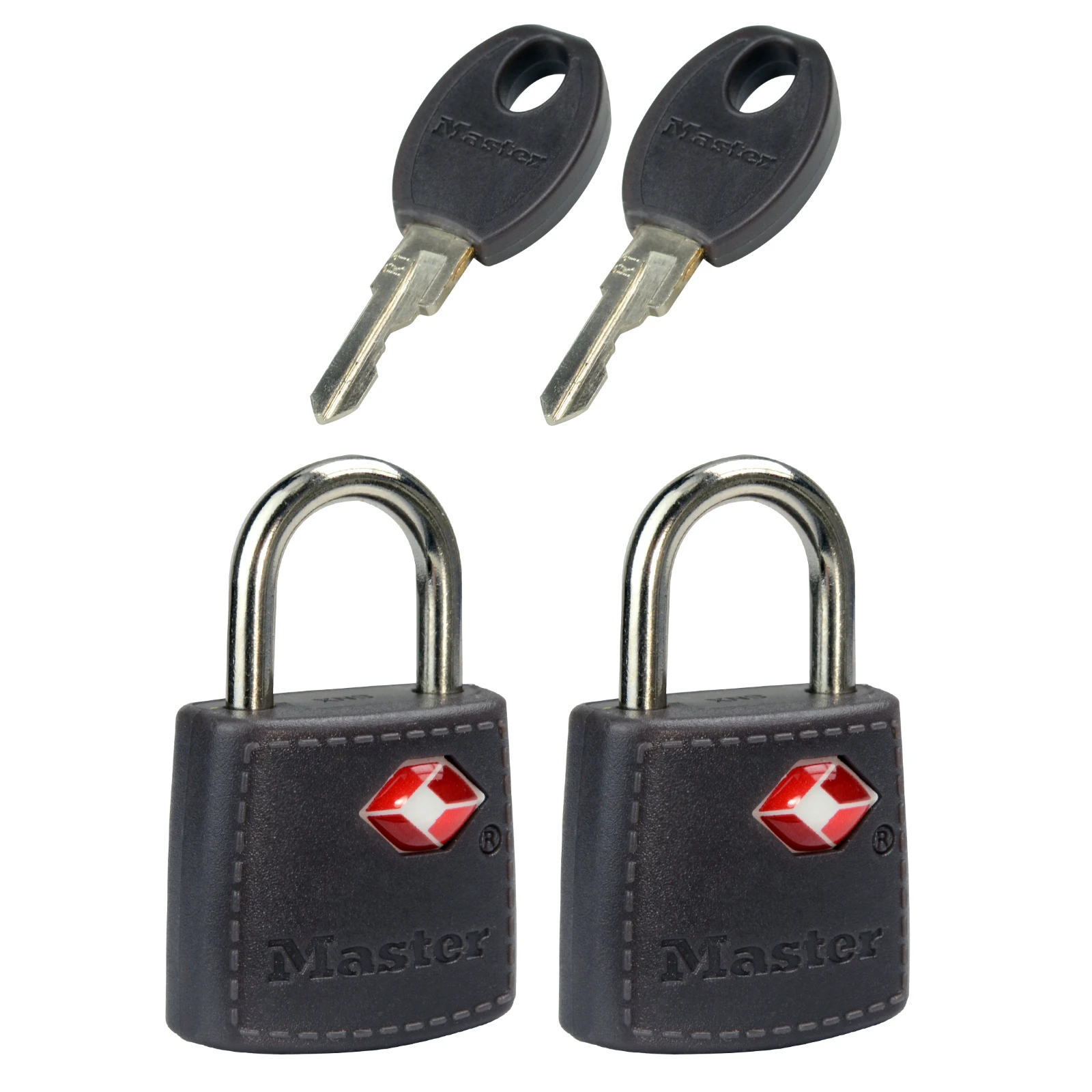 MasterLock Hangsloten 30mm diverse kleuren (2 stuks)
