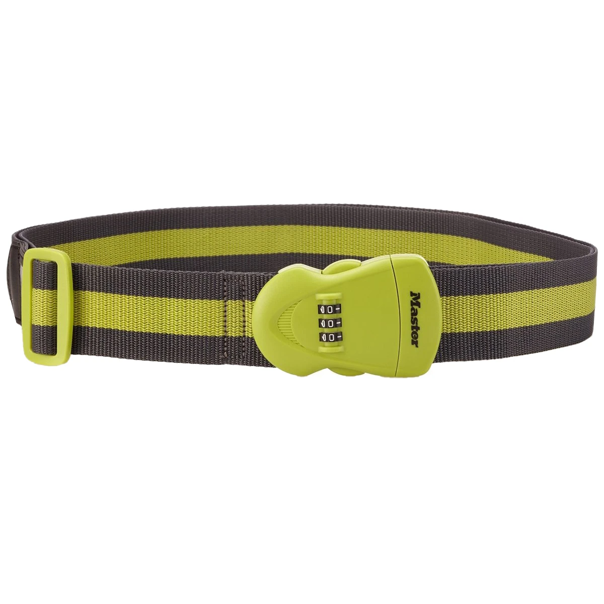 MasterLock Bagageriem met 3-cijferig slot groen 2m x 5 cm
