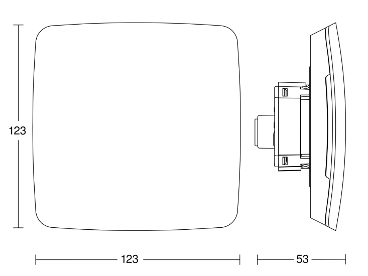 Steinel Multisensor True Presence V2 IP inbouw wit