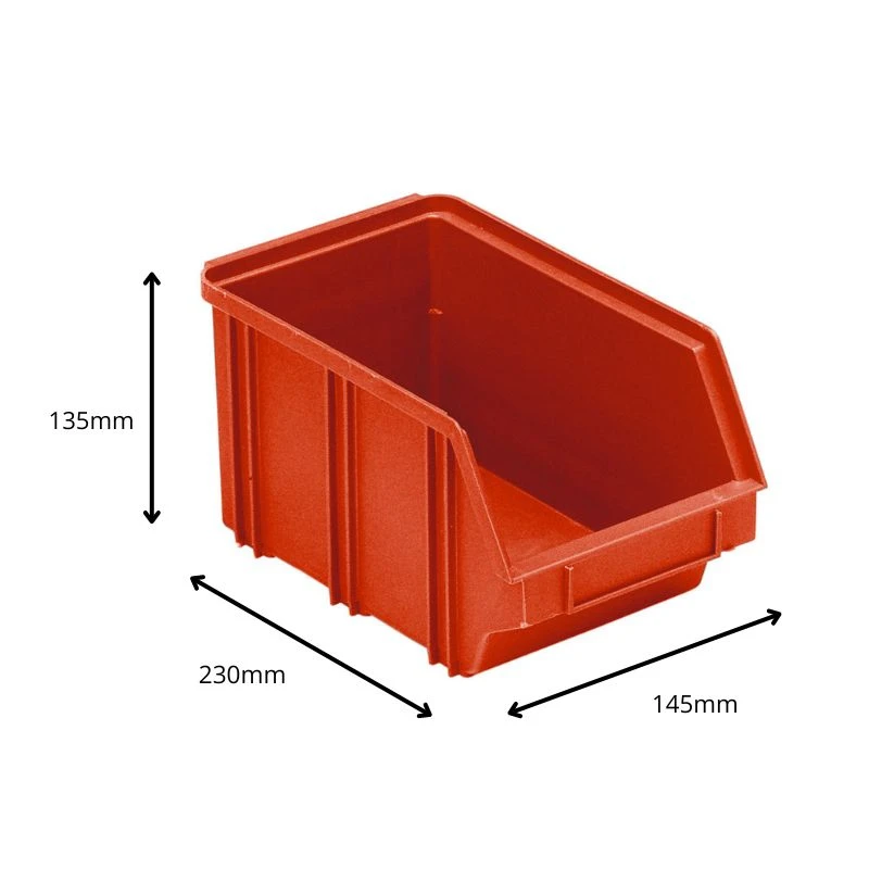 ERRO Stapelbakken B3 - rood