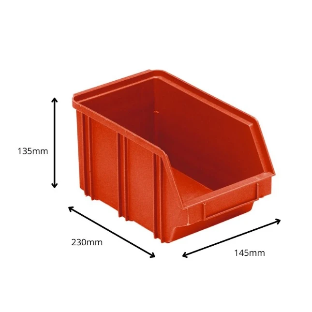 ERRO Stapelbakken B3 - rood