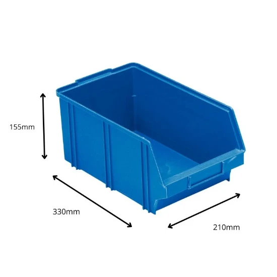 ERRO Stapelbakken B4 - blauw