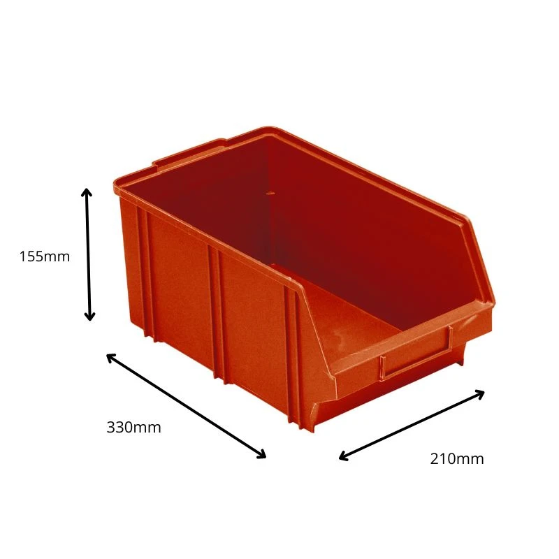ERRO Stapelbakken B4 - rood