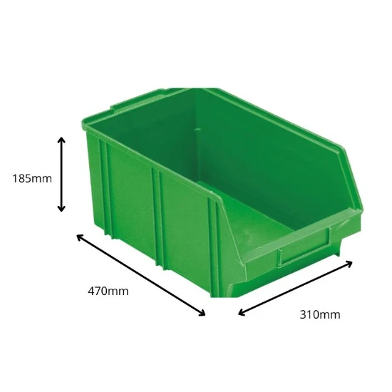 ERRO Stapelbakken B5 groen
