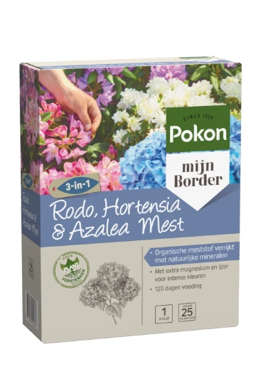 Pokon Rodo Hortensia & Azalea Mest 1kg