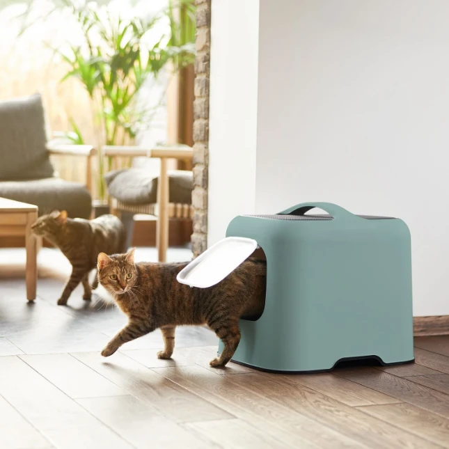 Rotho Kattenbak BIALA groen