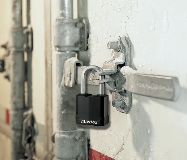MasterLock Hangslot Excell 49mm zwart - beugellengte 38mm