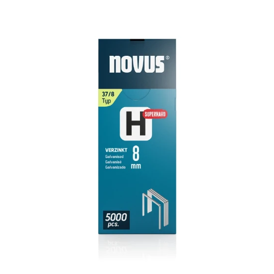 Novus Niet met fijne draad H 37/8mm Superhard (5.000 stuks)