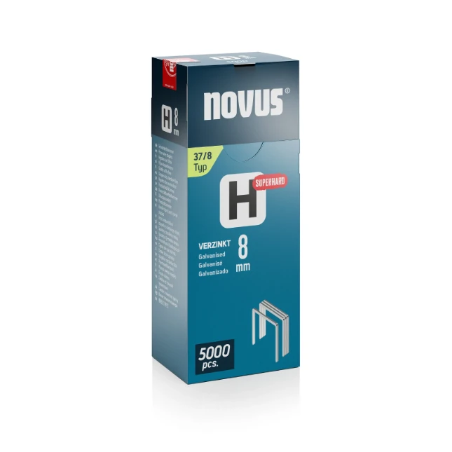 Novus Niet met fijne draad H 37/8mm Superhard (5.000 stuks)