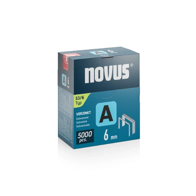 Novus Niet met fijne draad A 53/6mm (5.000 stuks)