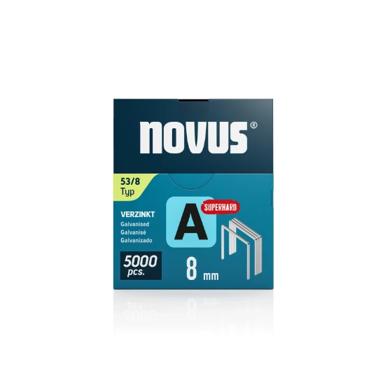 Novus Niet met fijne draad A 53/8mm Superhard (5.000 stuks)