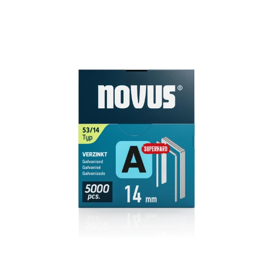Novus Niet met fijne draad A 53/14mm Superhard (5.000 stuks)
