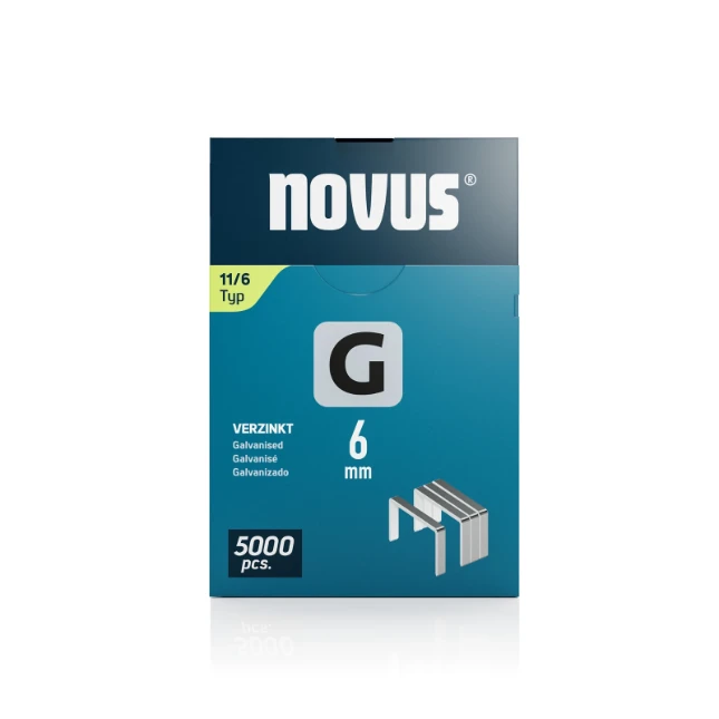 Novus Vlakdraad Nieten Draadniet plat (G)