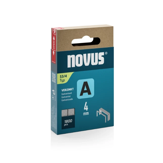 Novus Niet met fijne draad A 53/4mm (1.800 stuks)
