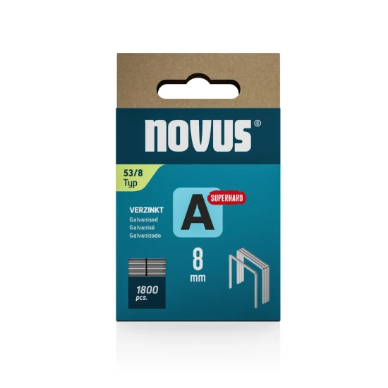 Novus Niet met fijne draad A 53/8mm Superhard (1.800 stuks)
