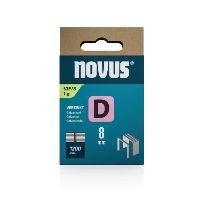 Novus Vlakdraad Nieten Draadniet plat (D)