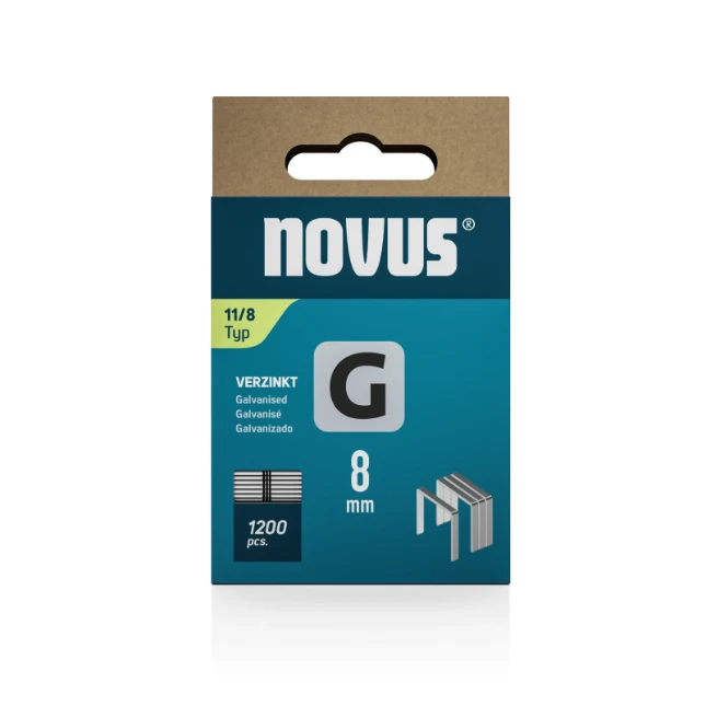 Novus Vlakdraad Nieten Draadniet plat (G)