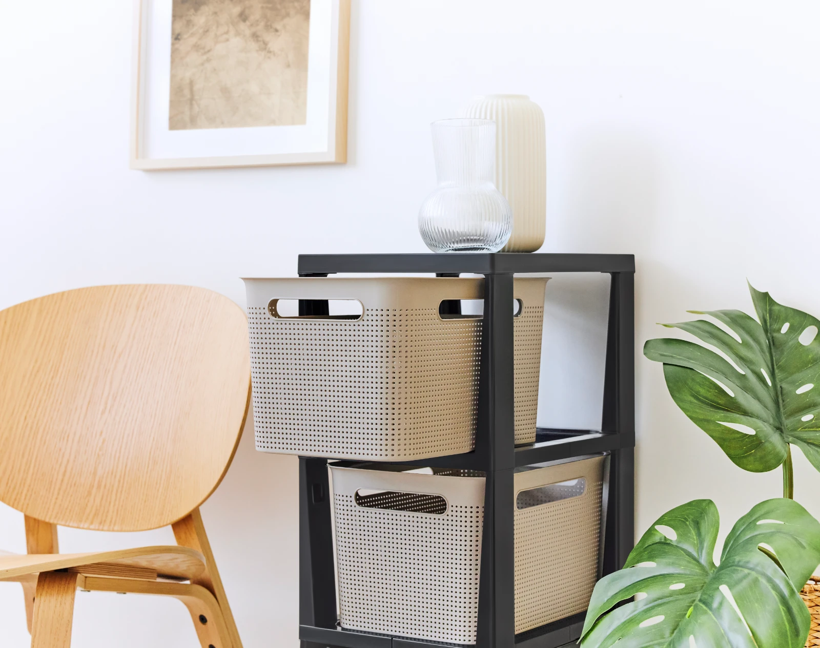 Rotho Brisen Ladekast 3 x 16L met wieltjes - Capp