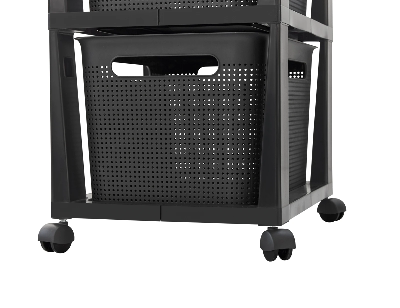 Rotho Brisen Ladekast 3 x 16L met wieltjes - Antr