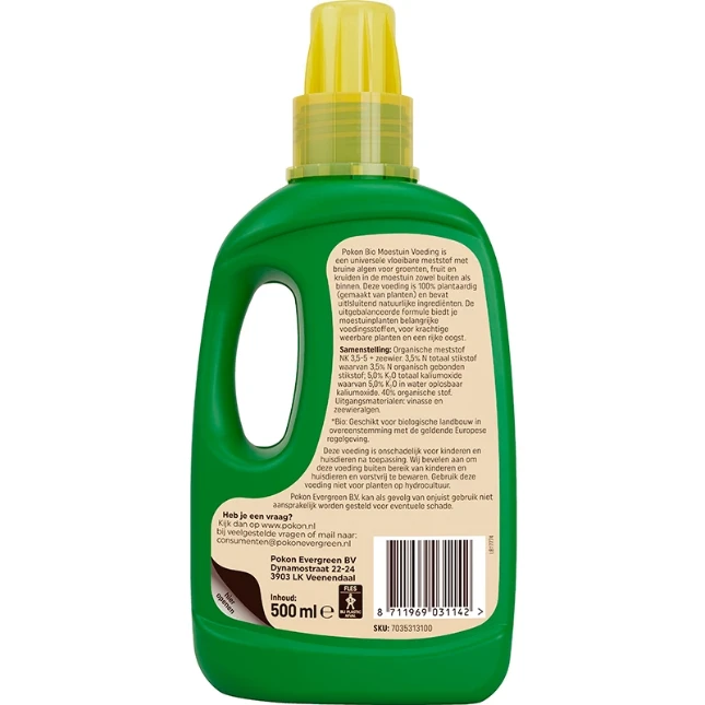 Pokon Bio Moestuin Voeding 500ml