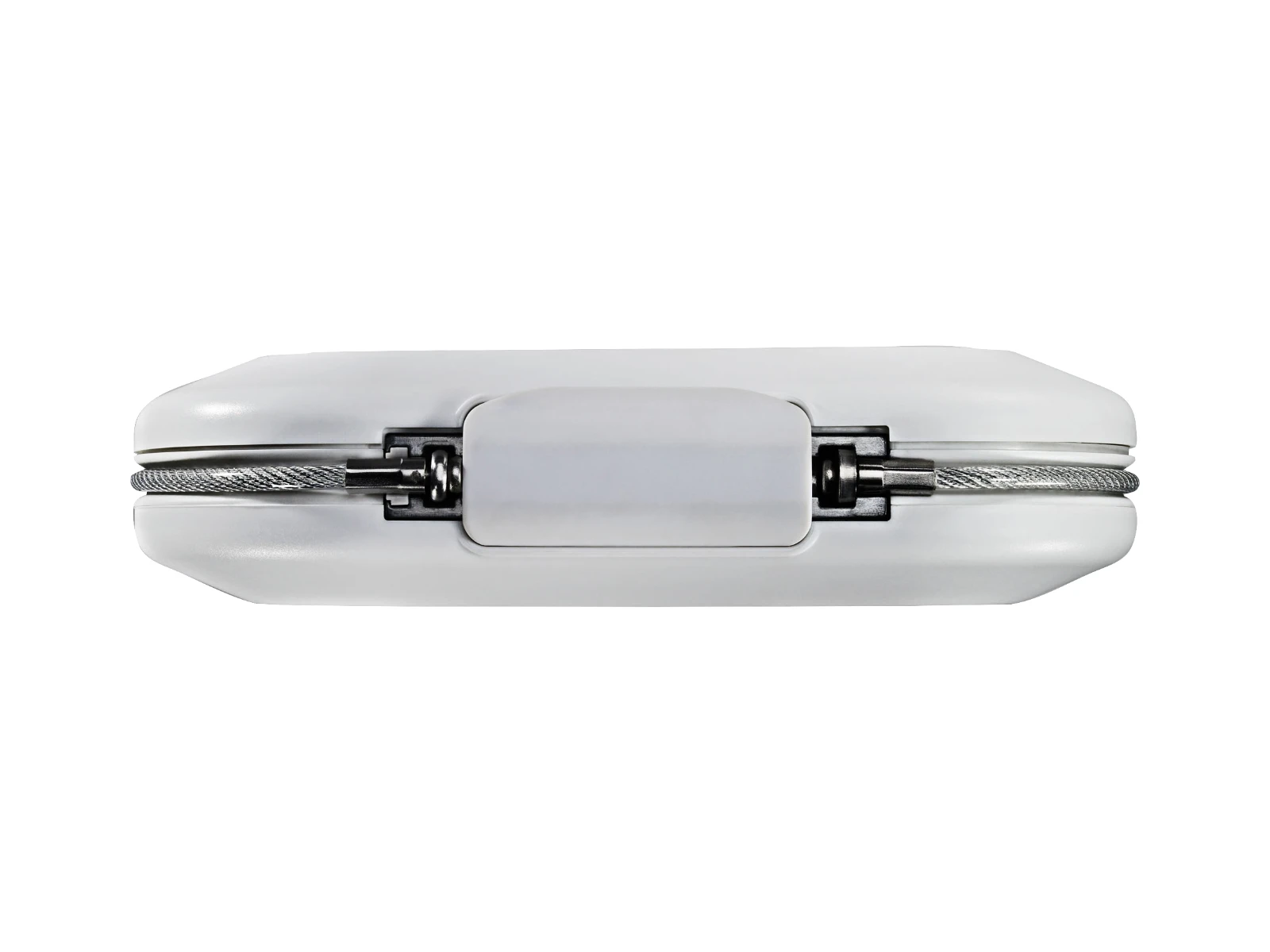MasterLock Mobiele kluis met cijferslot en kabel wit