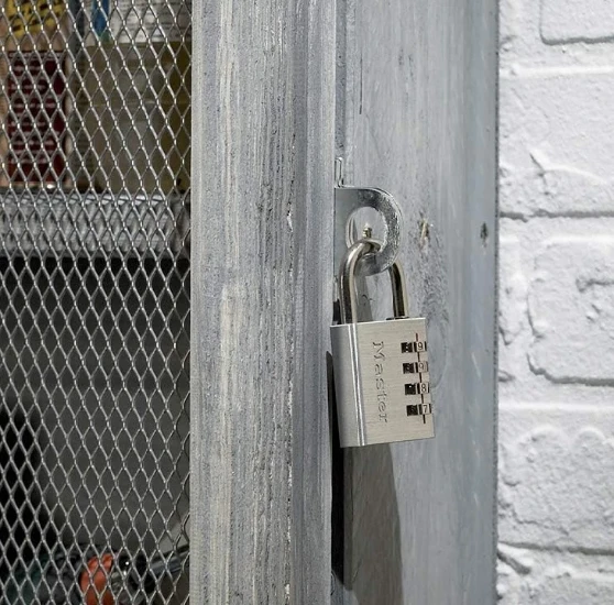MasterLock Hangslot 40mm aluminium - 4 cijfers