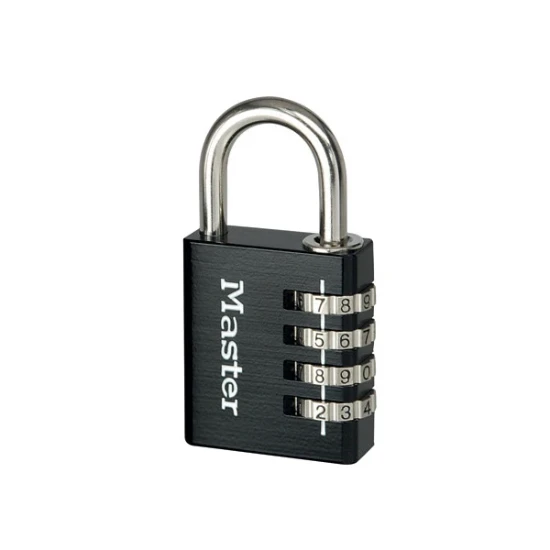 MasterLock Hangslot 40mm zwart - 4 cijfers beugel 26mm