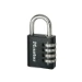 MasterLock Hangslot 40mm zwart - 4 cijfers beugel 26mm